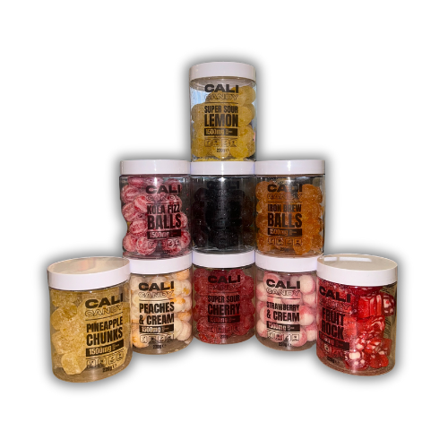 Cali Candy - Super Sour Raspberry - (CBD Sweets) 2800mg